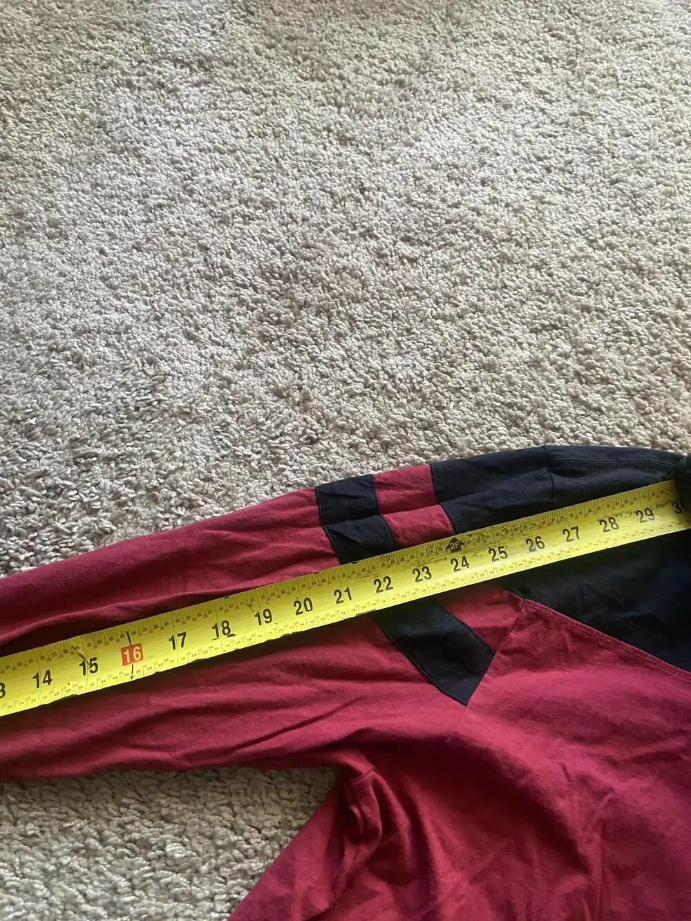 True Religion Shirt Mens 2XL Red Black Panther Graphic Crewneck Long Sleeve Tee